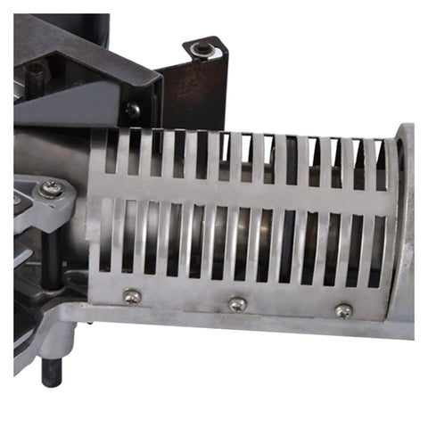 Close-up of heating component on Beast Of A Compact Portable Edge Banding Machine For Woodworking With 2000W power