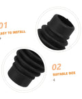Dope Steam Wand Guard For Espresso Machines, Heat Insulation Pad, Burn Prevention Rubber Sleeve, Easy Install, Universal Fit
