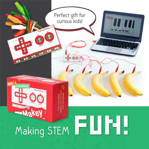 Hands On STEM Kit For Kids That Sparks Engineering And Coding Fun With Real Projects And Creative Challenges A Kid Friendly Awesome Learning Tool For Building Tech Skills At Home Or In Class, red box kit with clips and laptop