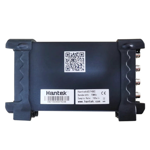 Back view of 4 Channel Oscilloscope Kit With 70 MHz Bandwidth And 1 GSa Per Second Sampling, rugged heat resistant case