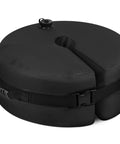 Windproof Patio Umbrella Base Weight Water Bag With Side Slot Opening Easy Fill Sturdy Round Base For Cantilever Umbrella Stands No Heavy Lifting Keeps Your Umbrella Stable On Windy Days