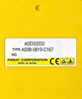 Plug And Play CNC I O Board Control Module For CNC Machine Automation Spare Parts Compatible With A03B-0819-C167 A03B-0807-C167 And A03B-0826-J167 Fully Tested For Stable Digital Signal Transmission With Standard Connector And Easy Replacement, yellow FANUC label