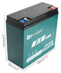 12V 20Ah battery for 32 Inch Golf Cart Rear Differential Axle Kit With 60V 3000W Brushless Motor And Five 12V 20Ah Batteries