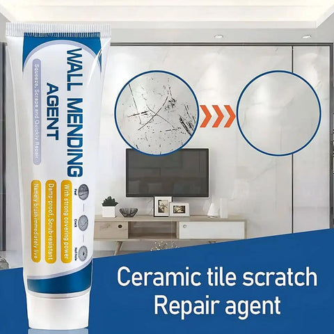 All In One Drywall Patch Repair Kit With Scraper For Quick Fixes On Cracks Holes And Nail Holes, Easy Wall Mending Paste Filler That Dries Fast And Sands Smooth, No Mess Home Maintenance Tool For A Pro Looking Finish
