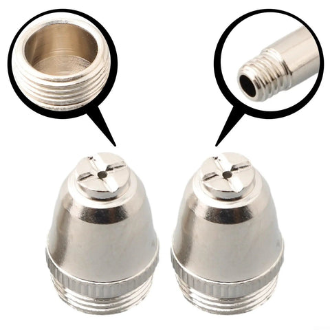 Premium Plasma Cutter Torch Consumables Kit For Cut60 And Lgk60 Machines Fits Ag60 SG55 Wsd60 Torches with zero point 045 inch nozzles.