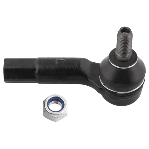 2-Pc Front Outer Tie Rod End Link Set For VW Beetle 1998-2010, Golf 1999-2005, 2006, Golf City 2007-2010, Jetta 1999-2004, 2005-2006, Jetta City 2007-2009, Replacement Steering Linkage, Heavy Duty Steel, Smooth Handling, black tie rod end with nut