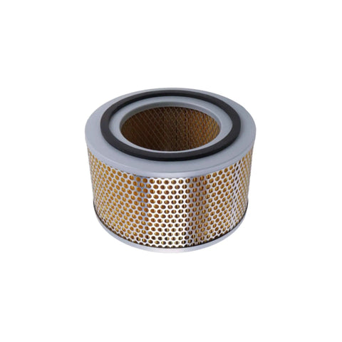 Front view of Air Filter For Vacuum Pump Series VTLF 2.250 2.360 VXLF 2.250 2.200 0-79 6, cylindrical with mesh design.