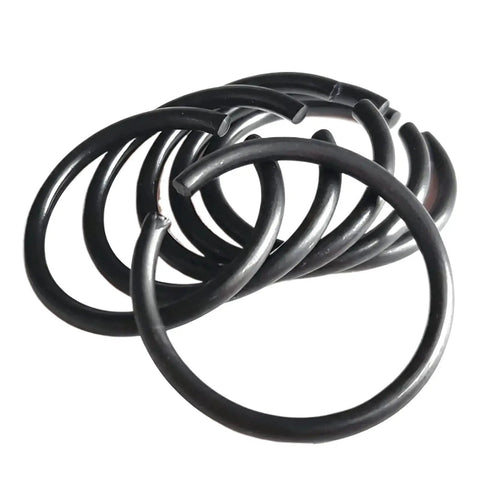 Super Heavy Duty Carbon Steel Retaining Rings 3 Pack M95 OD91mm displaying multiple black rings used for machinery repairs.