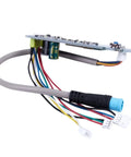 Electric Scooter Dashboard Display Screen Case Replacement Part Easy Install For Outdoor Leisure Rides No Fuss Repair Cover circuit board view