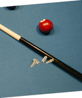 Heavy Duty Copper Pool Cue Extension Screws Four Pack Tough Shaft Connector Joints for Billiard Cue Repairs on blue table