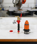 Killer Dust Removal System For Cutting Machines With Precision Water Spray Nozzle Kit And Ten Meter Hose with adjustable nozzle.