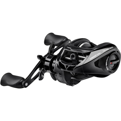 Torrent Lite Ultra Light Baitcasting Reel With Carbon Body, 5.5 Oz Lightweight Build, Low Profile 40mm Design, Right Hand, Black