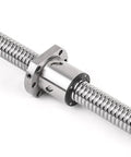 End Machined SFU2510 Ballscrew With Ball Nut For CNC And 3D Printer Linear Motion, Smooth Low Backlash Steel Screw