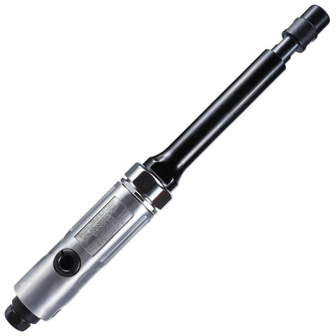 Heavy Duty Rig Ready 5 Inch Extended Air Die Grinder With Rear Exhaust And Dual Collet For Deep Cavity Porting Polishing And Deburring high performance pneumatic tool.