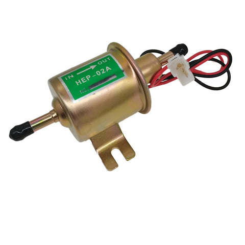 Beefed Up 12V Electric Fuel Pump Metal Solid Replacement For Motorcycle Carburetor ATV Trucks Boats Low Pressure 2.5 To 4 PSI For Gasoline Or Diesel Engines Reliable 12 Volt Fuel Delivery System