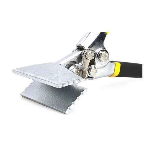 Heavy Duty Sheet Metal Bending Pliers Rock Solid Straight Jaw Hand Seamer For Flattening And Folding Thin Metal Smooth Squeeze Ergonomic Handle Built Tough For Weekender Projects And Shop Jobs