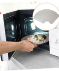 Person using microwave with Six Pack Microwave Waveguide Cover Mica Sheets For Heat Insulation And Fire Resistance inset image