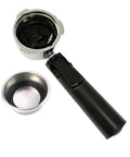 Solid 51mm Portafilter And Built Tough Bracket Handle For Espresso Machines With Pressurized Filter Fits KF6001 KF7001 KF5002. Heavy duty design.