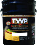 Killer Protection Wood Preservation Stain In Rich Pecan With Low Voc Blend Kickin Sun Blocking Defense And Water Repelling Armor five gallon bucket.