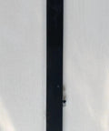 Heavy Duty Soft Close Shower Door Hardware No Fuss Slick Glide Roller Kit For Flat Track Bathroom Sliders featuring a black damper arm