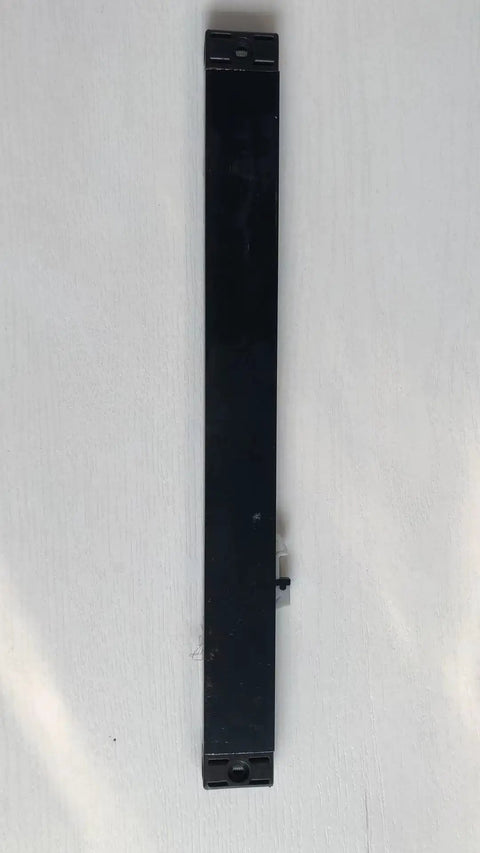 Heavy Duty Soft Close Shower Door Hardware No Fuss Slick Glide Roller Kit For Flat Track Bathroom Sliders featuring a black damper arm