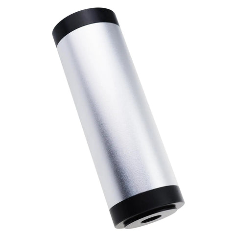 Sound Level Calibrator For Noise Measurement Pro Grade Decibel Meter Calibration With 94dB And 114dB Outputs shown in silver body.