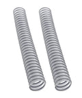 Pack Of 2 Flexible Lower Vacuum Hose Replacement Parts For Home Cleaners, ABS Rubber Composite, coiled design, shown side by side