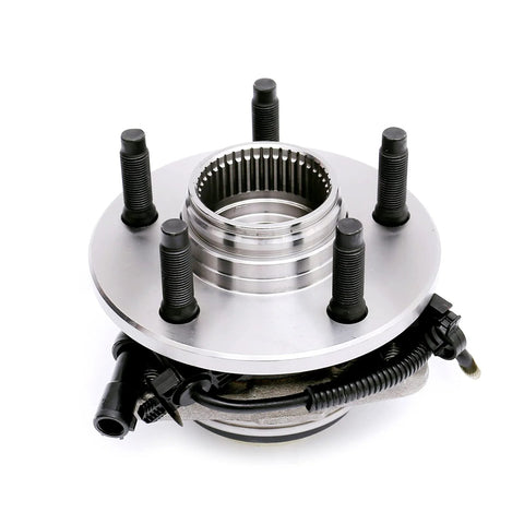 Front Wheel Bearing Hub Assembly For 1998 To 1999 Ford Ranger And 1998 To 1999 Mazda B4000 4WD With ABS 5 Lug Front Hub Fits Left Or Right Side OE Quality ISO Certified Built To Last.