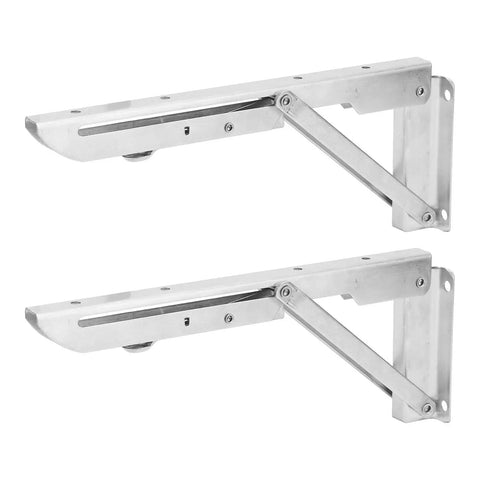 Wall Mounted Folding Table Bracket With Auto Locking Hinge And 240mm Support Ultra Sturdy Space Saver For RVs Boats Kitchens