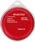 Square Trimmer Line 0 095 Inch By 250 Feet Heavy Duty Replacement For Milwaukee String Trimmer 49 16 2713 Twisted Design Durable nylon