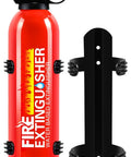 Compact Water Based Portable Fire Extinguisher With Mount Bracket for home kitchen car boat RV and more 620ml class A B C K.