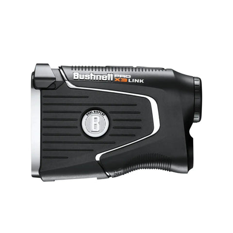 Bushnell Pro X3 Link rangefinder from GC3S Golf Launch Monitor And Rangefinder Bundle for Indoor and Outdoor Practice.