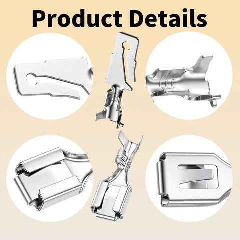 Get This Awesome 50 Pc Electrical Terminals Kit With Male Female Spade Connectors Made Of Durable Tin Plated Brass For Quick Car Fixes And Home Wiring That Lasts All Day Long Without Any Fading Or Breaking Down. 50-piece tin-plated brass male female spade terminals