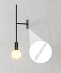 Four Inch Light Fixture Mounting Bracket Kit Three Pack With Small Chandelier Hold Plates And Universal Lamp Fixture Hardware For DIY Easy Chandelier Or Wall Light Installations Includes Three Crossbars Three Lamp Pipes And Ground Screws, wall light bracket