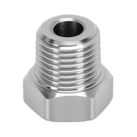 Stainless Steel NPT Adapter Converting 1 16 Female To 1 8 Male Thread Specs For Auto Mechanic Needs Ensuring Zero Leak Risks