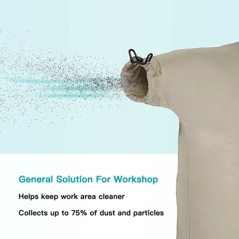 Heavy Duty Table Saw Dust Collector Bag With Wire Support Frame Keeps Your Workshop Clean And Dust Free Super Easy To Attach And Detach