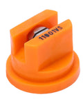 110 Degree Spray Nozzle For Crop Drones With Zero Point Five Inch Height Built For T16 MG1P 1S, orange nozzle close-up