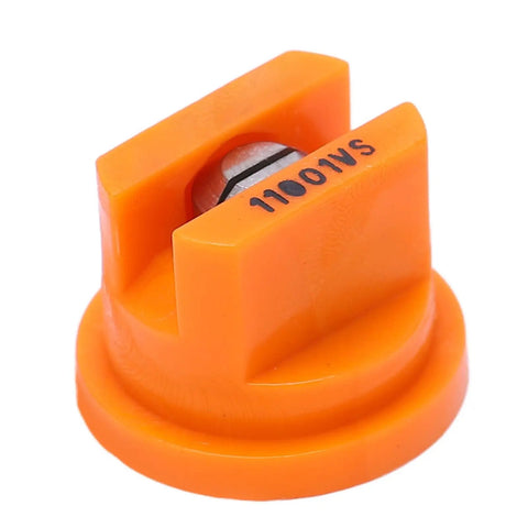110 Degree Spray Nozzle For Crop Drones With Zero Point Five Inch Height Built For T16 MG1P 1S, orange nozzle close-up