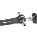 Aluminum Alloy And Stainless Steel Folding Hooks Kit for Smooth Scooter Folding Mechanism, black component view.