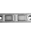 Magnetic Cabinet Door Catch With Screws For Cupboard Wardrobe Drawer Closure showing steel plate with screw holes