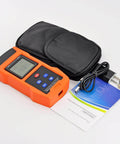 2 In 1 Optical Power Meter And Visual Fault Locator For Fiber Optic Testing With Rechargeable Battery next to accessories