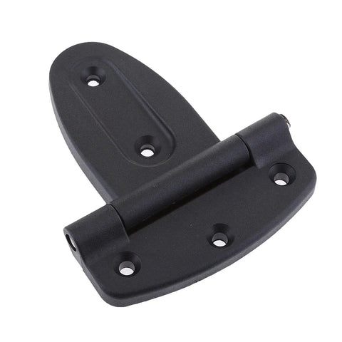 Heavy Duty Shed and Barn Door Hinges for Single or Double Doors Square Gate Hinge close-up view