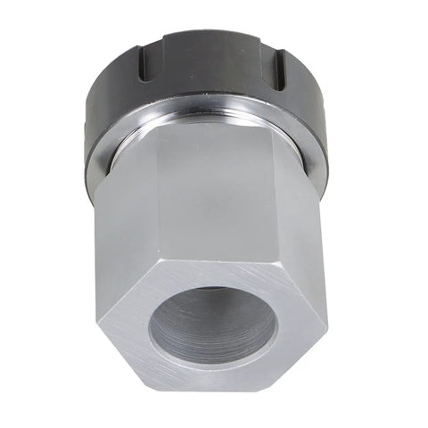 Beefy Precision ER 40 Collet Block Set For CNC Lathes And Engraving Machines Hex And Square Blocks With 0.0005 Inch Flatness And Parallelism