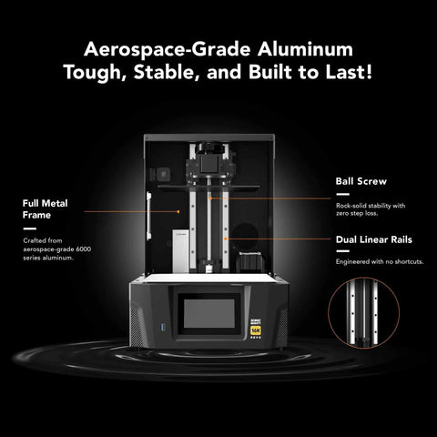 Sick 16K Resin 3D Printer With Hella Crisp Detail And A Smooth 10 Inch LCD Screen For Precision Crafting And Top Shelf Miniature Building That Looks Absolutely Dope Every Time
