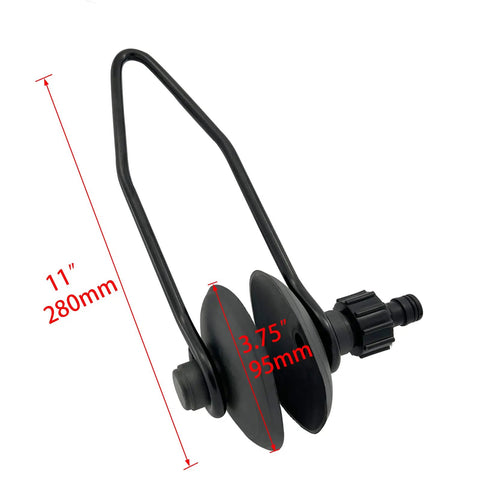 Universal Boat Motor Flusher Kit With Quick Connect Hose Adapter Flush Out Sand Silt Salt From Inboard And Outboard Engines Easy Garden Hose Hookup Keeps Marine Motors Running Smoothly After Every Trip