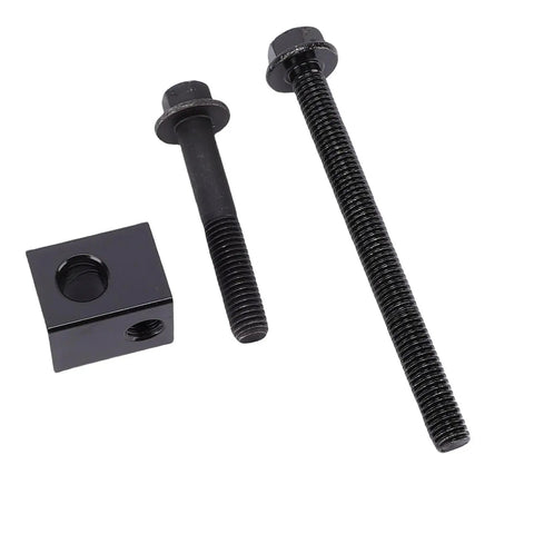 Heavy Duty Alternator Pump Pulley Adjuster Kit Durable Alloy For Hyundai Accent Rio 2001 2006 includes bolts and block.