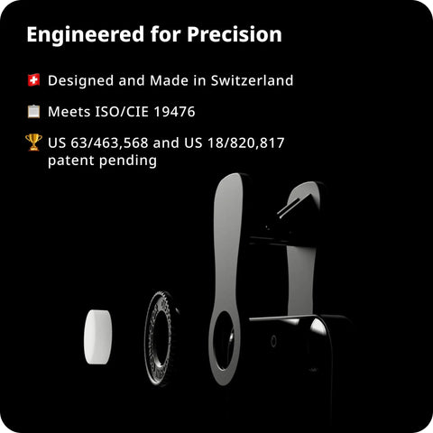 PAR Meter Accessory for Plant Growers Measure PPFD and DLI with Photone App Illuminance in Lux and Foot Candles Includes Far Red ePAR Data and Beginner Guides with Top Notch Accuracy, exploded black accessory parts