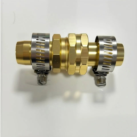 Premium Garden Hose Repair Kit With 3 Male And Female Brass Connectors Plus Stainless Steel Clamps And Gaskets For 5/8 Inch US Thread Hoses Fix Leaks Fast And Keep Your Seasonal Watering Game Strong brass hose repair fittings with clamps