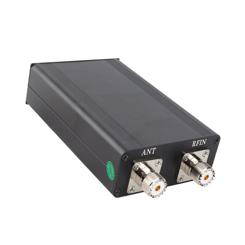 Compact Auto Tuner For Ham Radio 1.8 To 55 MHz With 0.96 Inch OLED Display Aluminum Alloy Housing And Auto Matching Unit