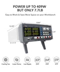 32V 6A Adjustable Multi Channel DC Power Supply MPS-3264 with display, encoder knob, and preset storage slots.